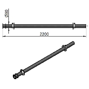  Podnośnik hydrauliczny do bębnów kablowych TYP: PH 2500-2